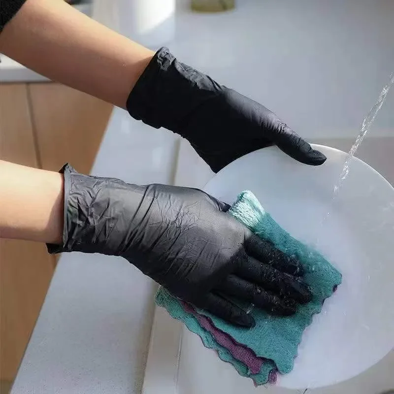 Disposable Gloves Black Home N - đánh giá và giá Home Cooking Work