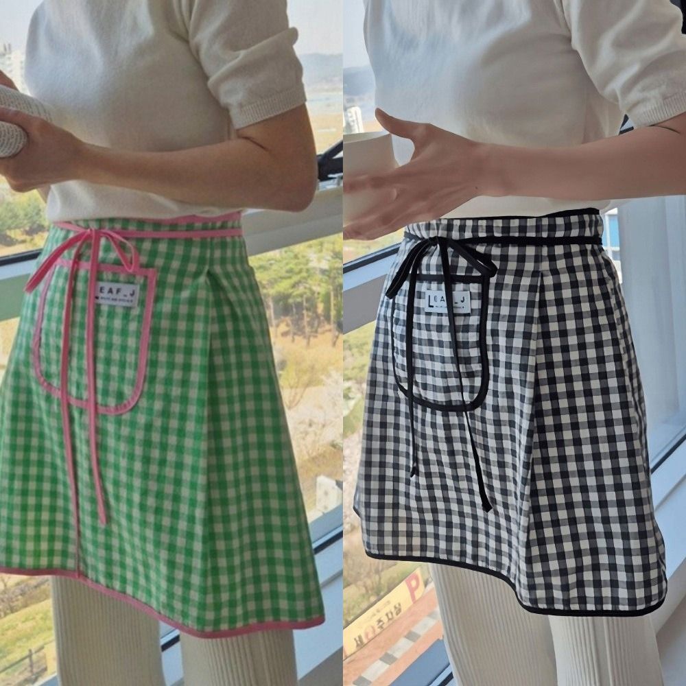 New Cotton Half Waist Apron St - đánh giá và giá Home Cooking Work