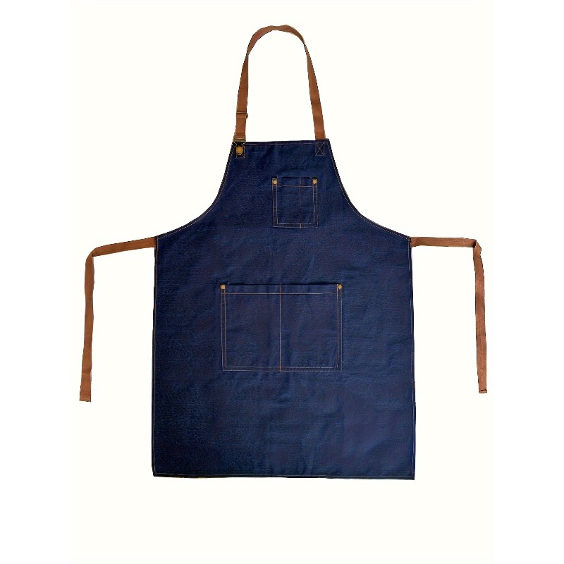 Denim Work Apron for Men Women - đánh giá và giá Home Cooking Work