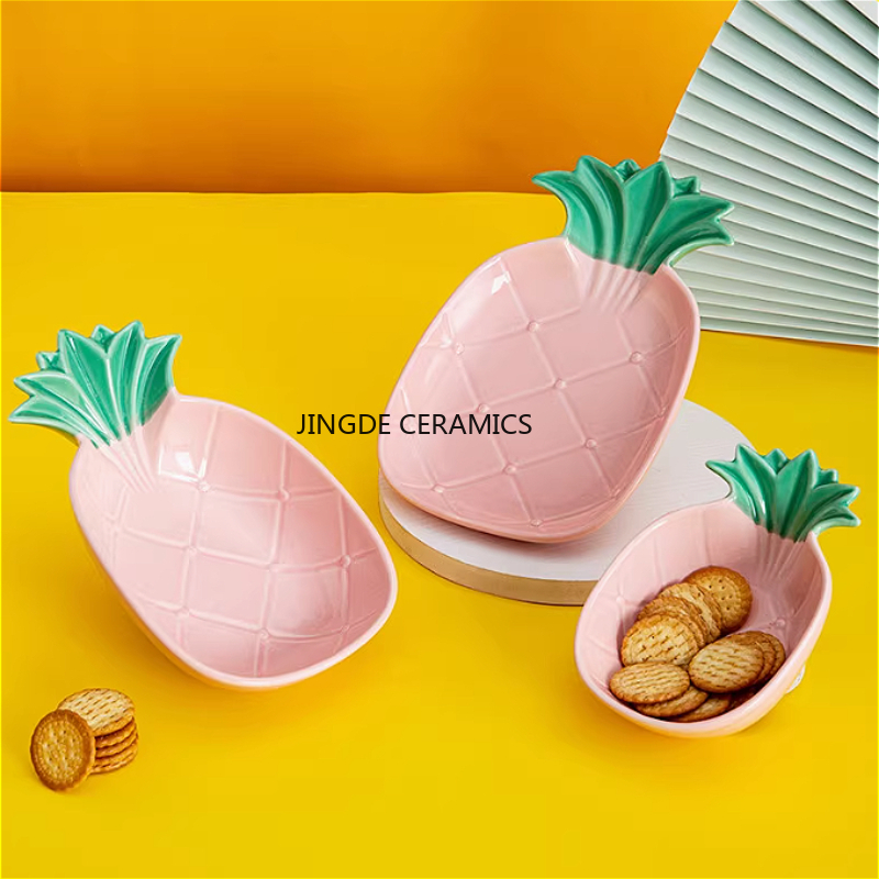 Ceramic Pineapple Shaped Tray  - đánh giá và giá Home Cooking Recipes